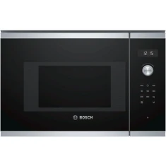 Мікрохвильова піч Bosch BFL524MS0 вбудована 20 л 800 Вт Black (4242005038732)