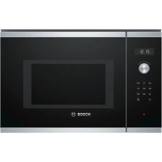 Мікрохвильова піч Bosch BFL554MS0 вбудована 31,5 л 900 Вт Silver (4242005038954)