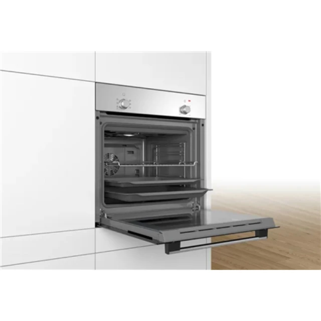 Духова шафа Bosch HBF010BR1S 66 л A багатофункційна Stainless steel (4242005046867)