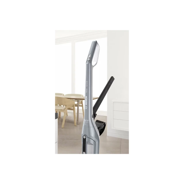 Пилосос Bosch BCH3P210 Series 4 акумуляторний вертикальний 21.6 V Silver (4242005110728)