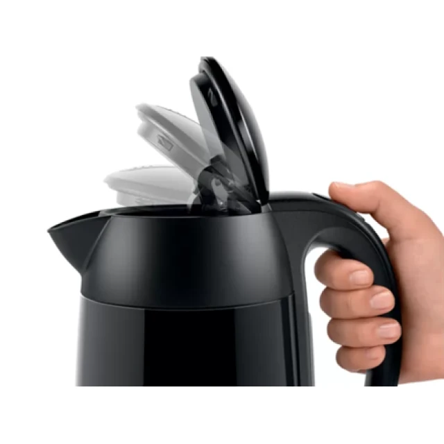Електрочайник Bosch DesignLine TWK3P423 1.7 л Black (4242005188048)