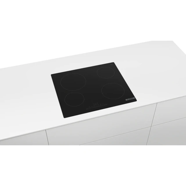 Варильна поверхня Bosch PKE611FP2E Serie 4 60 см 4 зони PowerBoost таймер Black безрамкова (4242005280346)