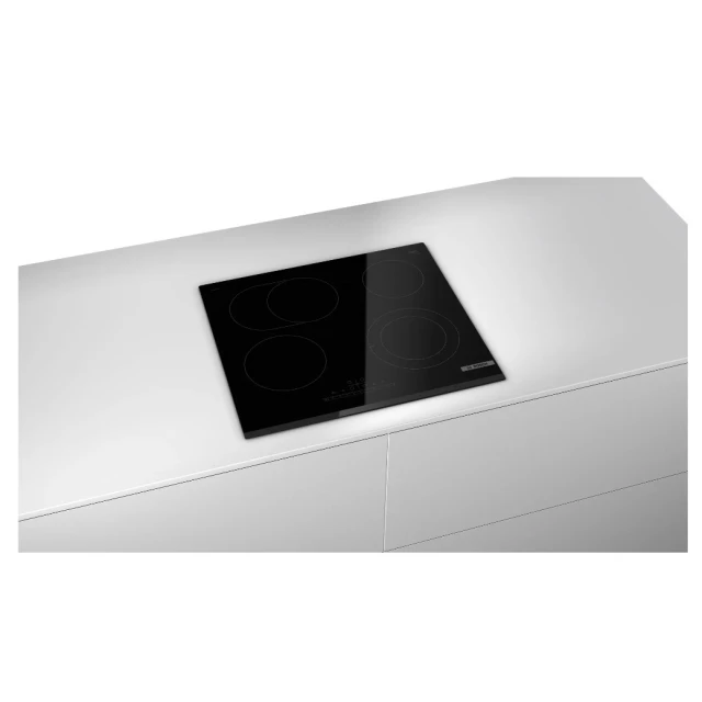 Варильна поверхня Bosch PKN631FP2E Serie 4 60 см 4 зони PowerBoost таймер Black безрамкова (4242005280667)