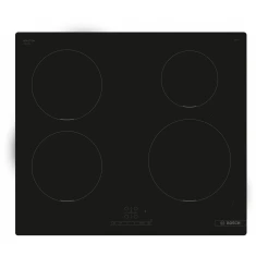 Варильна поверхня Bosch PUE611BB5E індукційна 4 зони сенсорна Black (4242005285082)