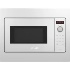 Мікрохвильова піч Bosch BFL523MW3 вбудована 800W White (4242005291212)