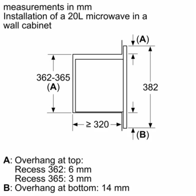 Мікрохвильова піч Bosch BFL523MW3 вбудована 800W White (4242005291212)