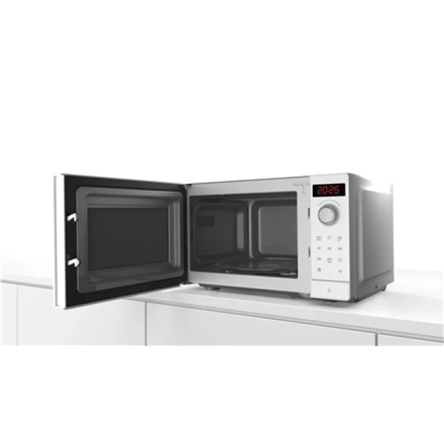 Мікрохвильова піч Bosch FFL023MW0 800 Вт окремостояча White (4242005296729)