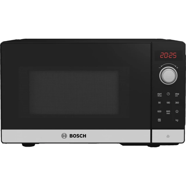 Мікрохвильова піч Bosch FFL023MS2 20 л 800 Вт Black (4242005296835)