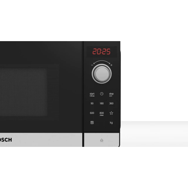 Мікрохвильова піч Bosch FFL023MS2 20 л 800 Вт Black (4242005296835)