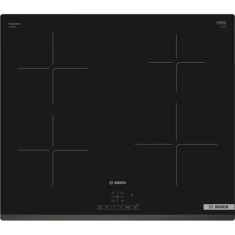 Варильна поверхня Bosch PUE63KBB6E індукційна 4 зони сенсорна Black (4242005321216)