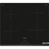 Варильна поверхня Bosch PUE63KBB6E індукційна 4 зони сенсорна Black (4242005321216)