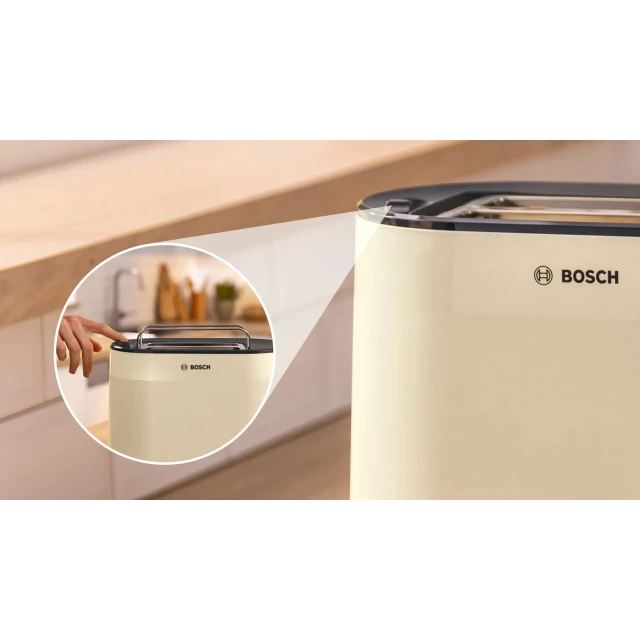 Тостер Bosch TAT2M127 MyMoment Compact 950 Вт 2 слоти Beige (4242005403004)