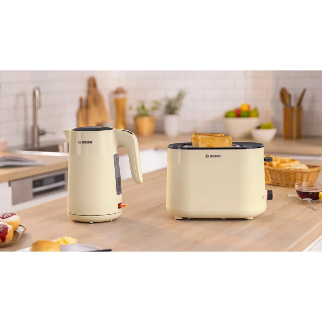 Тостер Bosch TAT2M127 MyMoment Compact 950 Вт 2 слоти Beige (4242005403004)