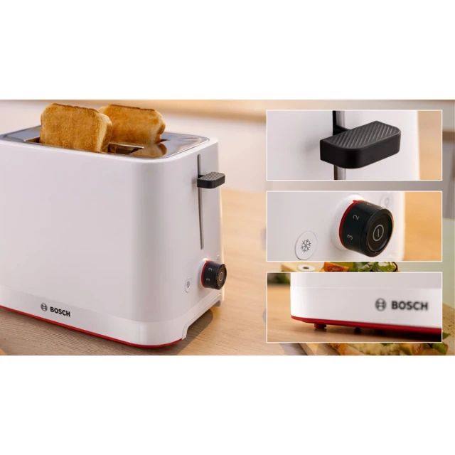 Тостер Bosch My Moment TAT3M121 White (4242005403028)