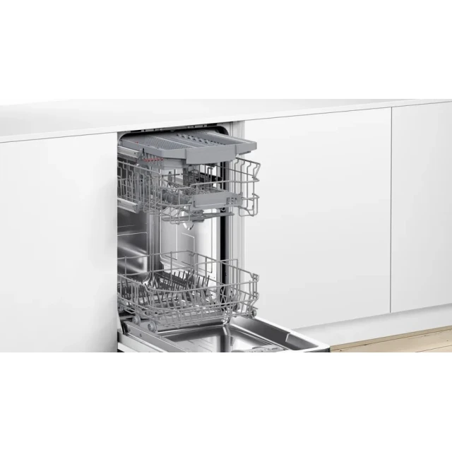 Посудомийна машина вбудована Bosch 45 см SPV4EMX61E Serie 4 клас C 10 комплектів EfficientDry шухляда для приладів SpeedPerfect (4242005417742)