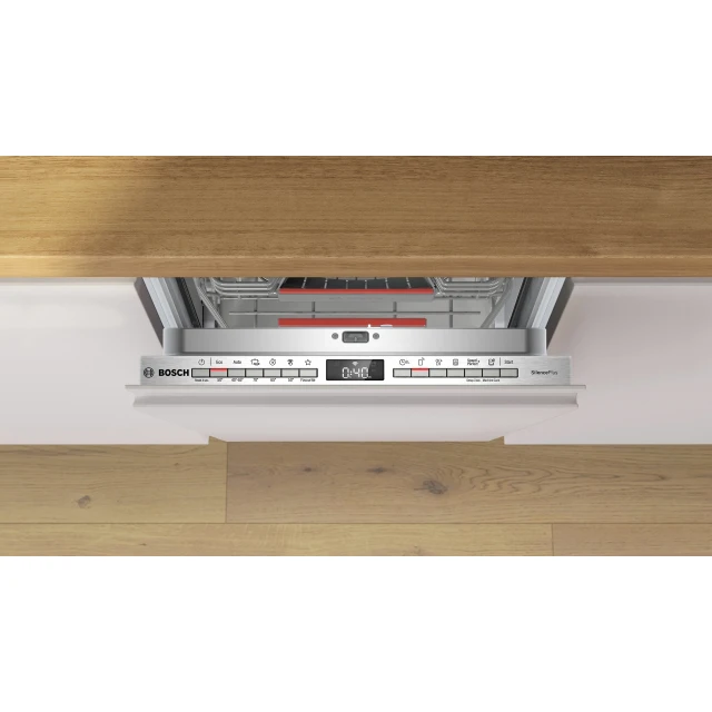 Посудомоечная машина встраиваемая Bosch 45 см SPV4HMX49E Serie 4 класс B 10 комплектов ExtraDry SpeedPerfect WiFi Home Connect (SPV4HMX49E)