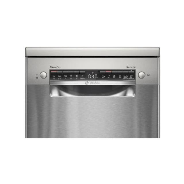 Посудомийна машина Bosch SPS4EKI24E Serie 4 окремостояча 45 см клас C 10 комплектів ExtraDry SpeedPerfect WiFi Home Connect (4242005421848)