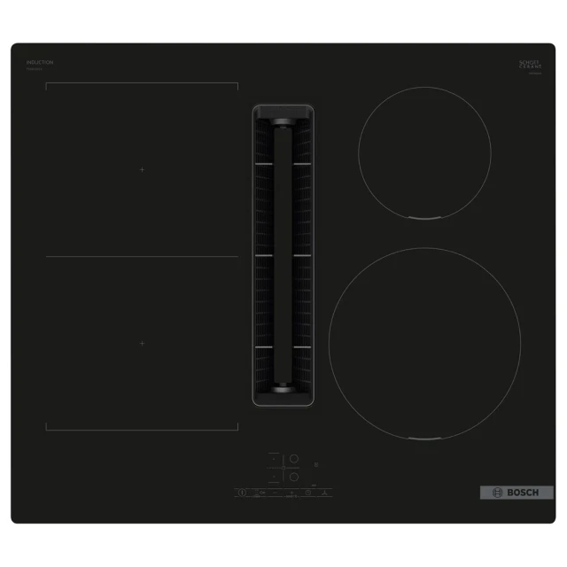 Індукційна варильна поверхня з витяжкою Bosch PVS611B16E 60 см (4242005433650)