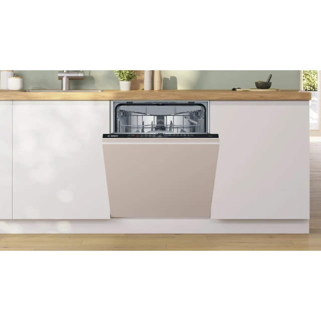 Посудомийна машина Bosch Serie 2 SMV2HVX02E вбудована 59.8 см 14 комплектів Black (4242005434084)