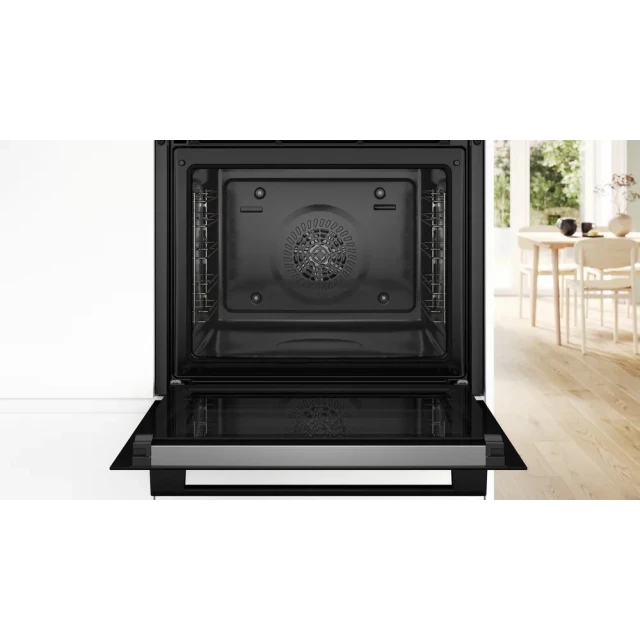 Духова шафа Bosch HBA272BB3 71 л електрична піроліз/гідроліз Black (4242005464289)