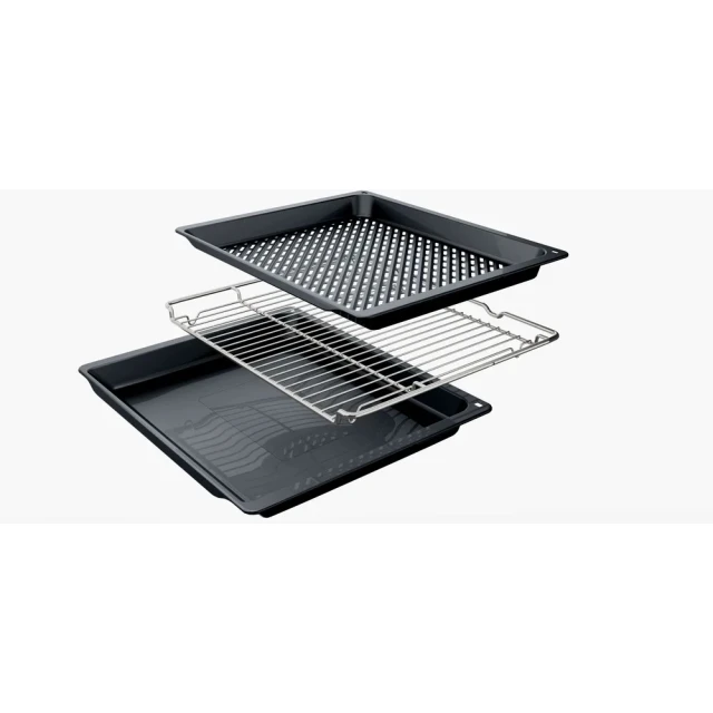Духова шафа Bosch HBA272BB3 71 л електрична піроліз/гідроліз Black (4242005464289)