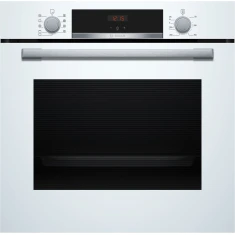 Духова шафа Bosch HBA534BW3 Serie 4 71 л конвекція 3D гідроліз телескопічні направляючі White (4242005464500)