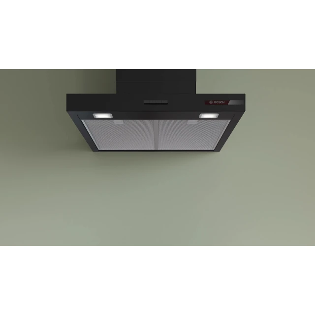 Витяжка кухонна Bosch 60 см 600 м³/год EcoSilence Drive LED Black (DWB63BC60)