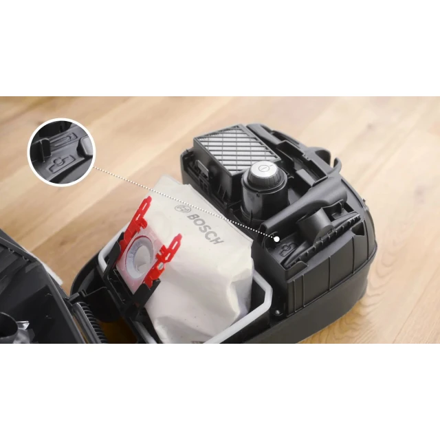 Пилосос мішковий Bosch Serie 4 BGB41PET1 Red (4242005483983)