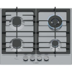 Газова варильна поверхня Bosch PCH6A5I90 Serie 6 60 см 5 конфорок Black (4242005495962)