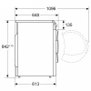Сушильна машина Bosch WQG245DXSN з тепловим насосом 9 кг Grey (4242005523368)