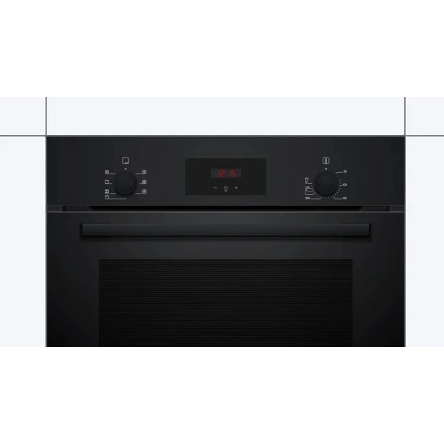 Духова шафа Bosch HBF133BA1 66 л електрична EcoClean Black (4242005528936)