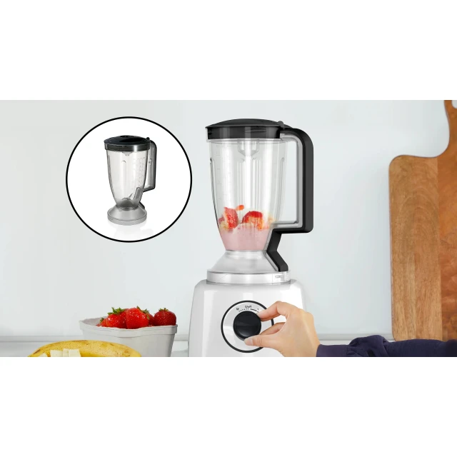 Кухонний комбайн Bosch MCM3230W MultiTalent 3 800 Вт 2.3 л White (4242005546138)