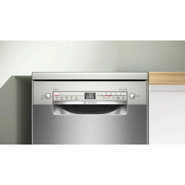 Посудомийна машина Bosch SPS2HKI02E Serie 2 окремостояча 45 см клас B 9 комплектів ExtraDry AquaStop (4242005553662)