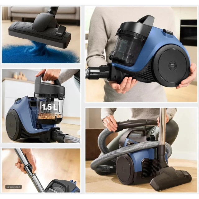 Пилосос Bosch Serie 2 BGC05LBU2 безмішковий (4242005574575)