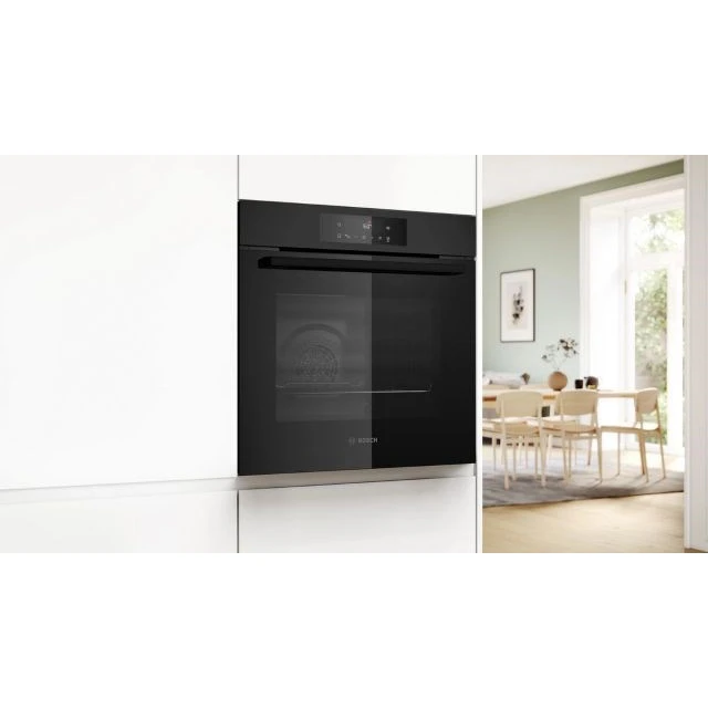 Духова шафа Bosch HBA572EM3 Serie 4 71 л AirFry піроліз конвекція Black (4242005594542)
