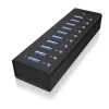 USB-хаб Raidsonic Icy Box IB-AC6110 10 портів USB 3.0 (4250078160441)