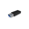 Перехідник Raidsonic ICY BOX IB-CB015 USB 3.1 Type-A на USB-C Black (4250078166474)
