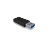 Перехідник Raidsonic ICY BOX IB-CB015 USB 3.1 Type-A на USB-C Black (4250078166474)