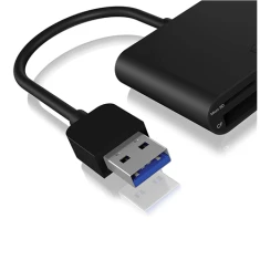 Зовнішній картрідер Raidsonic Icy Box IB-CR301-U3 USB 3.0 3 слоти CF/SD/microSD (4250078166740)