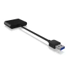 Зовнішній картрідер Raidsonic Icy Box IB-CR301-U3 USB 3.0 3 слоти CF/SD/microSD (4250078166740)