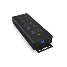 USB-хаб Raidsonic ICY BOX IB-HUB1703-QC3 7 портів USB Type-A промисловий (4250078166849)