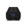 USB-хаб Raidsonic ICY BOX IB-HUB1703-QC3 7 портов USB Type-A промышленный (4250078166849)