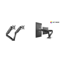Кронштейн для монітора Raidsonic ICY BOX IB-MS304-T настільний для двох екранів до 27