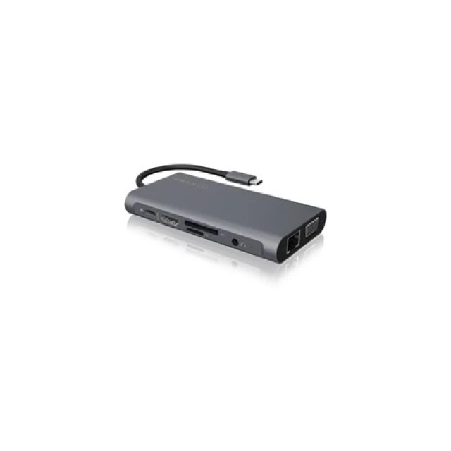 Док-станція Raidsonic Icy Box IB-DK4040-CPD USB Type-C (4250078168966)
