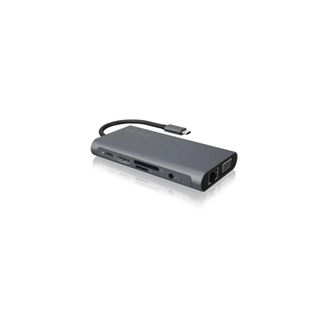 Док-станція Raidsonic Icy Box IB-DK4040-CPD USB Type-C (4250078168966)