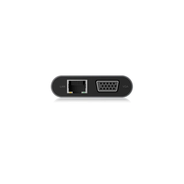 Док-станція Raidsonic Icy Box IB-DK4040-CPD USB Type-C (4250078168966)