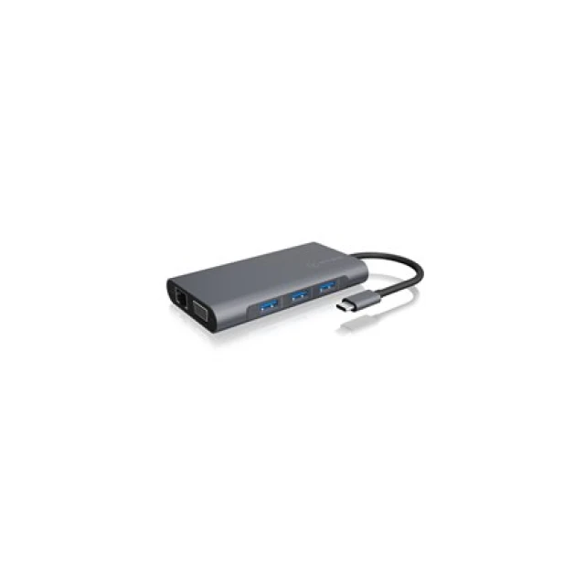 Док-станція Raidsonic Icy Box IB-DK4040-CPD USB Type-C (4250078168966)