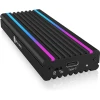 Зовнішня кишеня Raidsonic для SSD Icy Box IB-1824ML-C31 для NVMe Black (4250078170518)