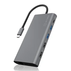 Док-станція Raidsonic Icy Box IB-DK4050-CPD 12-в-1 USB Type-C PD 100 Вт (4250078170525)