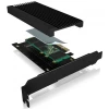Адаптер Raidsonic ICY BOX IB-PCI208-HS M.2 на PCIe 4.0 x4 Black (4250078171669)